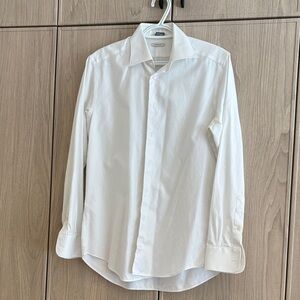 Suit Supply Traveller Classic Men's White Dress Shirt